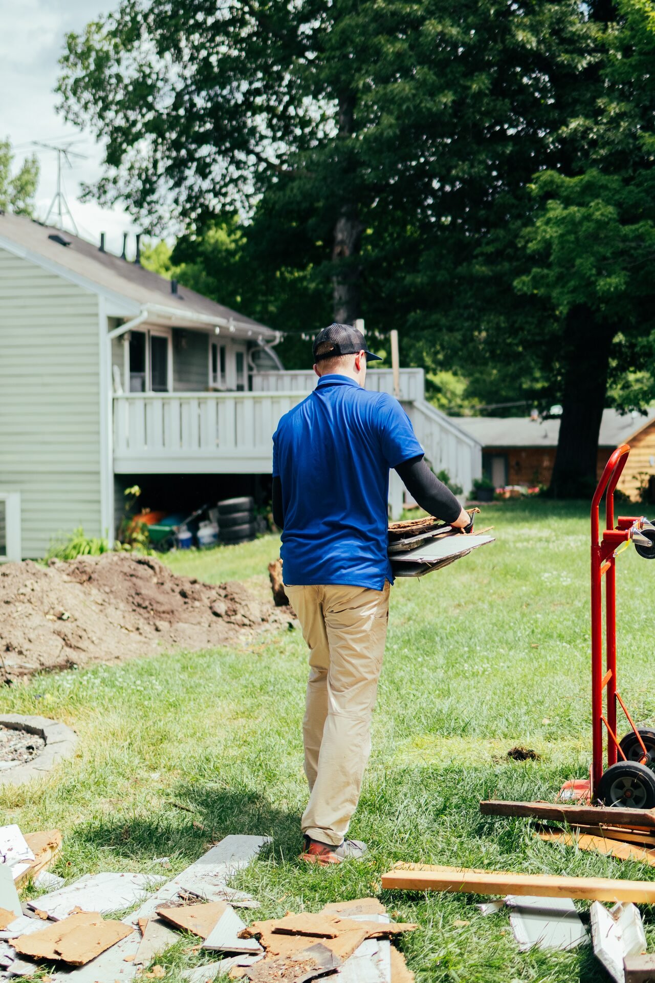 Property cleanup and junk removal